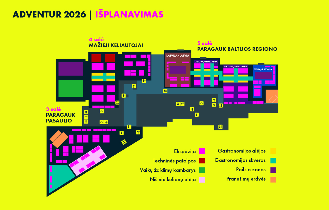 salių išplanavimas 2026